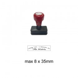 Flash Stamp MY1239F 8x35mm